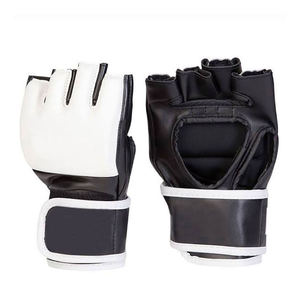 Guantes de MMA Profesionales al por Mayor, de Alta Calidad, de Cuero, de Medio Dedo, para Entrenamiento y Combate - Product Image 1