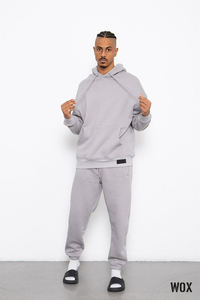 ชุดวอร์มสเวตแพนท์แบบกำหนดเอง ชุดจ็อกเกอร์พิมพ์ลาย กางเกงแทร็คเปล่าทรงหลวม กางเกงฟลีซทรงหลวม ยูนิเซ็กซ์ ไซส์พลัส ผ้าฝ้าย 100% ระบายอากาศได้ดี - Product Image 4