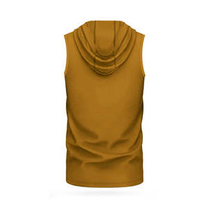 Wholesale OEM Service Latest Design <b>Men</b> <b>Sleeveless</b> Hoodies Made In Pakistan <b>Sleeveless</b> Hoodies - Product Image 6