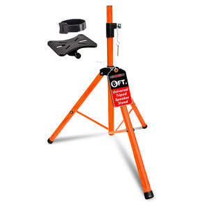 5 Core Speaker Stand <b>Tripod</b> Heavy Duty Adjustable 72" Universal Mount for PA DJ Studio - Product Image 1