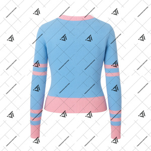 เสื้อสเวตเตอร์ถักแบบสวมหัวคอลูกเรือเสื้อผ้าสโมสรกรีกแจ็คและจิลล์จากอเมริกา - Product Image 2