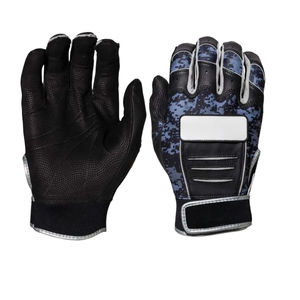 Nuevo último diseño, superventas, guantes de bateo de béisbol de cuero de la mejor calidad, puño corto, guantes de bateo de colores y tamaños personalizados - Product Image 1