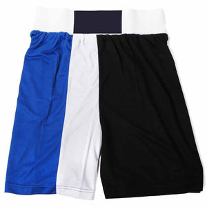 Meilleures ventes, ensembles de shorts et de chemises d'entraînement et de sparring de boxe de couleur bleue, tissu durable à séchage rapide, tenue de MMA et de kickboxing - Product Image 6