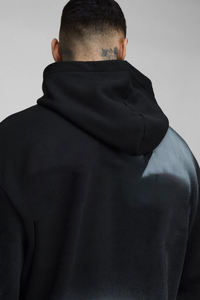 เสื้อมีฮู้ดแบบสวมศีรษะสำหรับผู้ชายผ้าคอตตอนสี100% ลายพิมพ์ออกแบบได้ตามต้องการจาก Marfa Internationall - Product Image 4