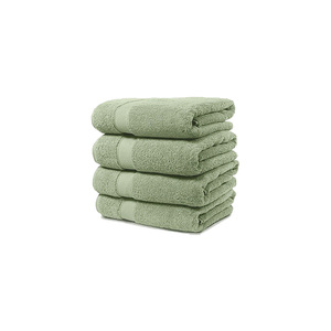 Chất Lượng Cao Cấp 100% Thổ Nhĩ Kỳ Bông Khăn Tắm Quân Đội Màu Xanh Lá Cây Tay Khăn Dệt Đồng Bằng Phong Cách Kích Thước 27x55 "70x140"-Made Trong Thổ Nhĩ Kỳ - Product Image 5