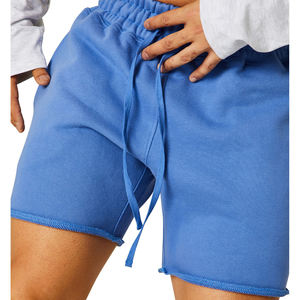 Custom Solid <b>Grey</b> Fleece Breathable <b>Shorts</b> Men <b>Women</b> Streetwear Casual Elastic Waist Drawstring Soft Comfy Loose Fit Summer - Product Image 6