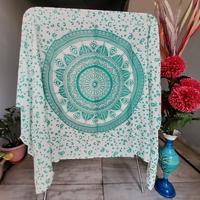 Robe de plage imprimé Mandala, écharpe, Sarong, rayonne, vêtements de plage, personnalisable, OEM, prix d'usine, 2023, offre spéciale, 100%