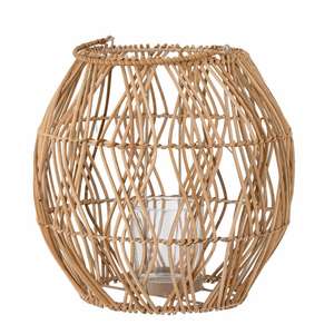 Hot Trend Customized Color Lace Rattan Lanterns Sturdy Bamboo Pendant Light Modern Home Decor <b>Candle</b> Holder Set-Small <b>Large</b> - Product Image 2
