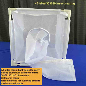 4E-M-W-303030 Eco-friendly White <b>Insect</b> Rearing Cage Laboratory Furniture - Product Image 1