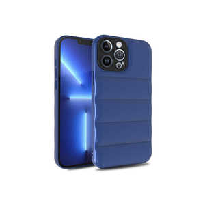 Étui de protection fin et résistant aux chocs Netzy Premium pour iPhone 12 Pro, bleu sax, coque arrière en silicone souple, styles Ins, modèle A22 11Pro - Product Image 1