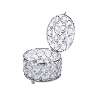 Nouveau cristal support de boîte à mouchoirs cristal Cube serviette chambre bureau hôtel café maison Bar diamant étincelle boîtes - Product Image 3