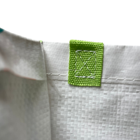 Sac fourre-tout personnalisable en PP tissé moyen avec poignées, durable, motif personnalisé, pour livraison alimentaire, ECOBAG VINA Vietnam