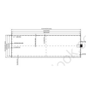 Pantalla de barra estirada de alto brillo de 12,7 pulgadas, pantalla LCD de barra eDP de 2880x864, - Product Image 1