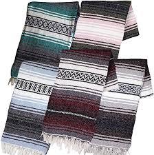 Grandes couvertures de yoga mexicaines vintage de qualité supérieure en acrylique recyclé en Inde par HARSHIT INTERNATIONAL - Product Image 4