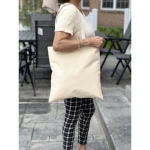 Sacs américains fabriqués aux États-Unis – Sac fourre-tout Freedom haut de gamme promotionnel 170g – Traitement manuel - Product Image 2