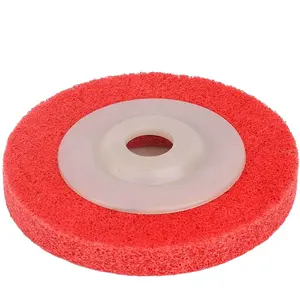 Multi Size Non Woven Scouring Pad Polishing Wheel Set 4inch 12inch For Grinding and Buffing