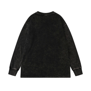 Unisex Premium Heavyweight Acid Wash Pullover Hoodie <b>Men's</b> Winter Sweatshirts Digital Printing Polyester/Cotton Material - Product Image 2