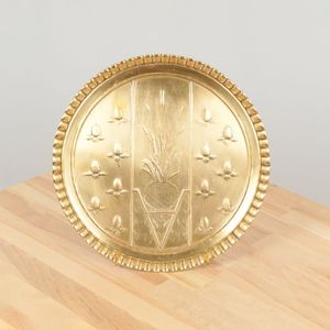 Trend Selling Metal <b>Vegetable</b> <b>Pots</b> Brass Modern Mid Century Hotel Metal Plant Vase Simple Design with Curved Base Accent Piece - Product Image 6