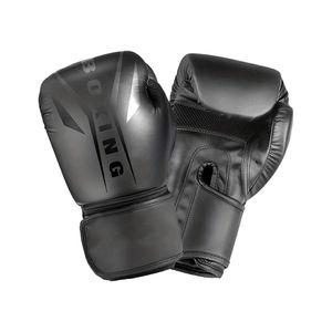 Gants de boxe Heavy-Punch en cuir avec coque extérieure respirante, maille ventilée et sangles de poignet renforcées pour les entraînements - Product Image 2