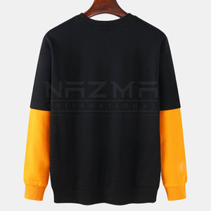 Vêtements de mode Sweatshirts d'hiver pour hommes Logo personnalisé Coton de haute qualité Couleur personnalisée Basicscotton Sweatshirts mélangés - Product Image 2