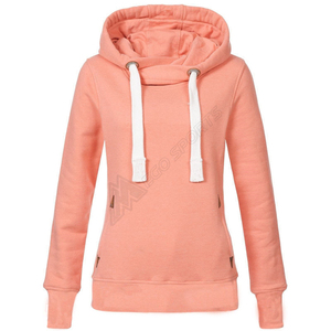 Nueva Colección de Sudaderas con Capucha de Forro Polar para Mujer, Tallas Grandes, Elegantes, con Bordado Frontal Personalizado, Ecológicas, Precio al por Mayor - Product Image 6