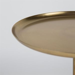 Mesa auxiliar de metal con acabado antiguo de estilo único Vintage para el hogar, sala de estar, comedor, uso de Villa, fabricante de la India - Product Image 3