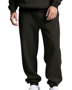 Ensemble survêtement molletonné vert olive foncé pour homme, sweat-shirt à capuche décontracté d'hiver, pantalon de survêtement, streetwear pour homme - Product Image 5