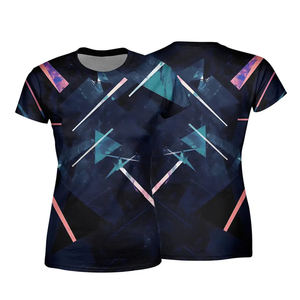 OEM 220/290 Gsm Heavyweight Mujeres Camiseta impresa personalizada Secado rápido Transpirable Sublimación Mujeres EE. UU. Tamaño Camisetas Para mujeres - Product Image 3