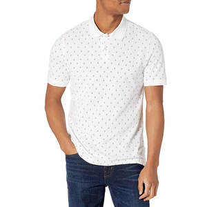 Polo de manga corta de verano para hombre transpirable de alta calidad Polo de hombre con logotipo bordado de media manga más vendido - Product Image 1