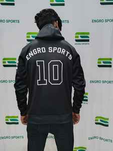 Engro Sportswear Sudaderas con capucha Sudaderas Conjunto de camiseta de tiro de baloncesto cálido del fabricante con diseño de impresión de sublimación sólida - Product Image 4