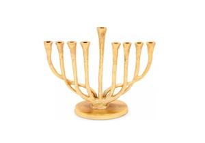 Bougeoir en métal menorah fantaisie au design traditionnel classique et élégant dernière arrivée bougeoir en métal fait à la main au prix de gros - Product Image 6
