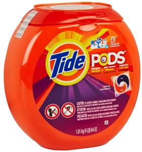 Compre Tide PODS, detergente sólido para ropa en cápsulas 3 en 1, quitamanchas, neutralizador de olores, ecológico, antibacteriano, 76 unidades, compatible con lavadoras HE - Product Image 5