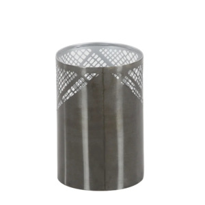 Lanterne ronde en métal de Noël personnalisée avec un beau bougeoir en verre votif imprimé Cutwork pour les mariages et la décoration intérieure - Product Image 3