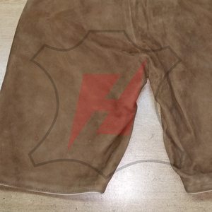 High Quality <b>Leather</b> Bavarian Lederhosen Wear <b>Shorts</b> Custom Made Logo Design Color <b>Shorts</b> With Embroidery - Product Image 3