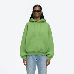 Nouveau Style de vêtements de rue couleur personnalisée plaine femmes pull à capuche/2025 meilleure vente taille adulte sweats à capuche pour femmes - Product Image 2