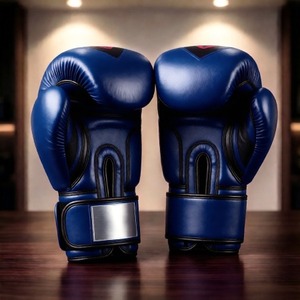 Gants d'entraînement et de sparring professionnels d'élite avec rembourrage multi-couches d'absorption des chocs et support de poignet sécurisé à fermeture auto-agrippante - Product Image 4