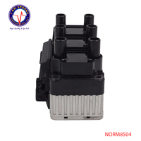 Bobine d'allumage compatible avec V W Corrado EuroVan Golf Jetta Passat 2.8L V6 1993-2001 Remplacement pour 021905106A UF163 C1075
