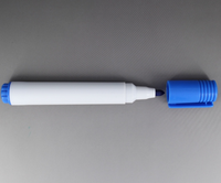 Stylo marqueur pour tableau blanc scolaire Encre effaçable à sec non toxique en plastique noir et rouge Prix bon marché certifié par EN71
