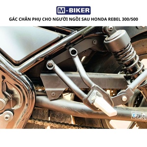 Reposapiés Traseros para Rebel 300/500, Accesorios de Soporte para Piernas, SKU 1766024939932, 1000 kg - Product Image 5