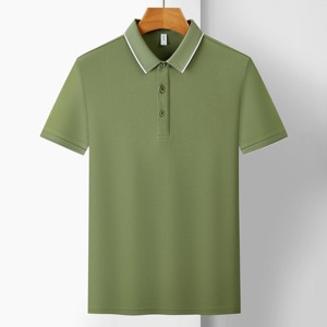 Polos de golf de couleur unie pour jeunes, tissu respirant à séchage rapide disponible en plusieurs tailles pour les uniformes scolaires ou sportifs - Product Image 3