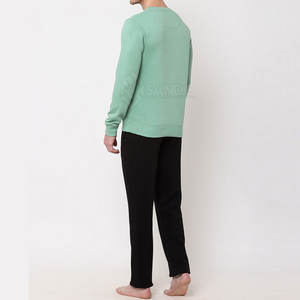 Ensembles de survêtements d'hiver pour hommes, 100 % coton, légers, respirants, séchage rapide, motif uni, grandes tailles, les plus vendus - Product Image 4