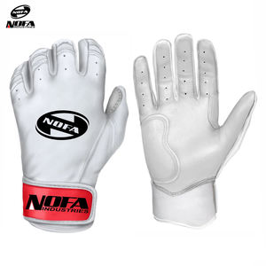 Vente en gros de gants de baseball 100% en cuir véritable à doigts entiers robustes et durables à vendre gants de sport avec logo personnalisé - Product Image 3