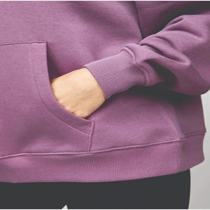 Venta al por mayor de calidad superior caída del hombro de gran tamaño sudaderas con capucha invierno otoño tecnología polar francés Terry sudaderas fitness - Product Image 4