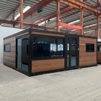 Maison modulaire extensible de haute qualité 20x20, maison préfabriquée 20x20, mini-maisons pour une vie moderne aux États-Unis