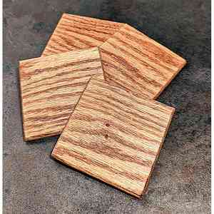 Dessous de verre en bois de noyer gravés sur mesure Tapis de boisson en bois faits à la main Qualité d'exportation indienne de qualité supérieure - Product Image 4