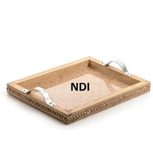 Bandeja de forma redondeada para servidor de alimentos de alta calidad para desayuno, hogar, Hotel, restaurante, mesa de cena, decoración, bandeja para servir - Product Image 3