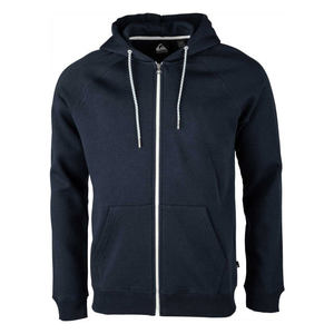 Solid Plain <b>Black</b> Zip up <b>Fleece</b> Hoodie Full Plain Zipper Hoodie High Quality Comfortable Customize Size logo and Color - Product Image 3