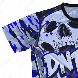 T-shirt de sublimation de coupe ajustée en polyester sur mesure/T-shirts de sublimation en polyester de coton T-shirts pour hommes - Product Image 6