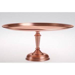 Soportes para Tartas con Borde Repujado, Decoración Decorativa para Mesa de Fiesta de Cumpleaños, Servidor de Tartas, Acabado Dorado Antiguo, Soporte para Tazas - Product Image 5