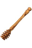 Cuchara de Madera Natural Ecológica y Duradera Hecha a Mano para Mezclar Miel, Cucharón para Jarra, Cuchara para Regar Salsas, Caja para Botellas, Vajilla Personalizada